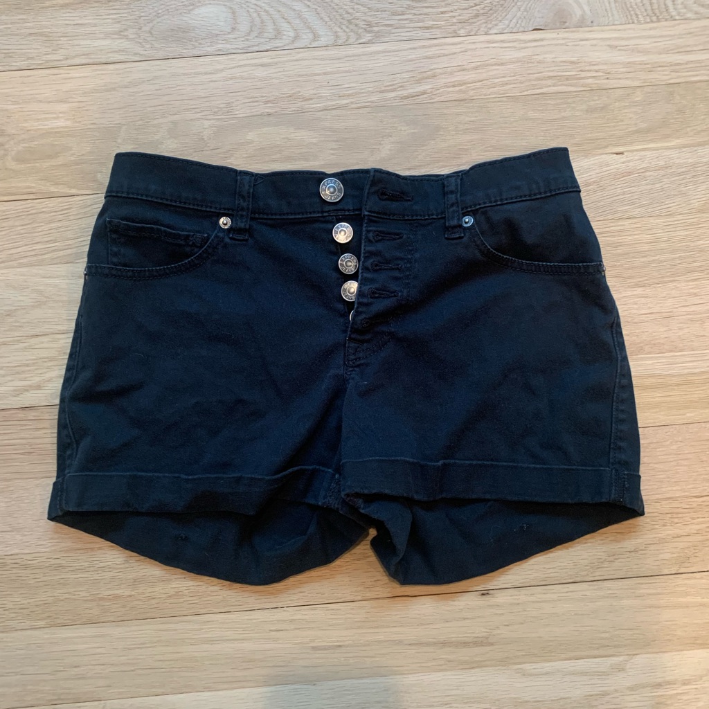 Express Button Front Shorts